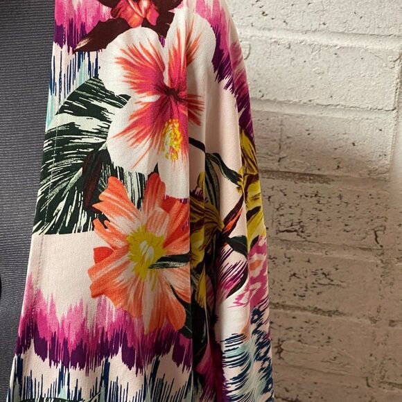 NWT Chico's Floral Wrap/jacket Kimono 1 (Med 8) - Picture 2 of 9